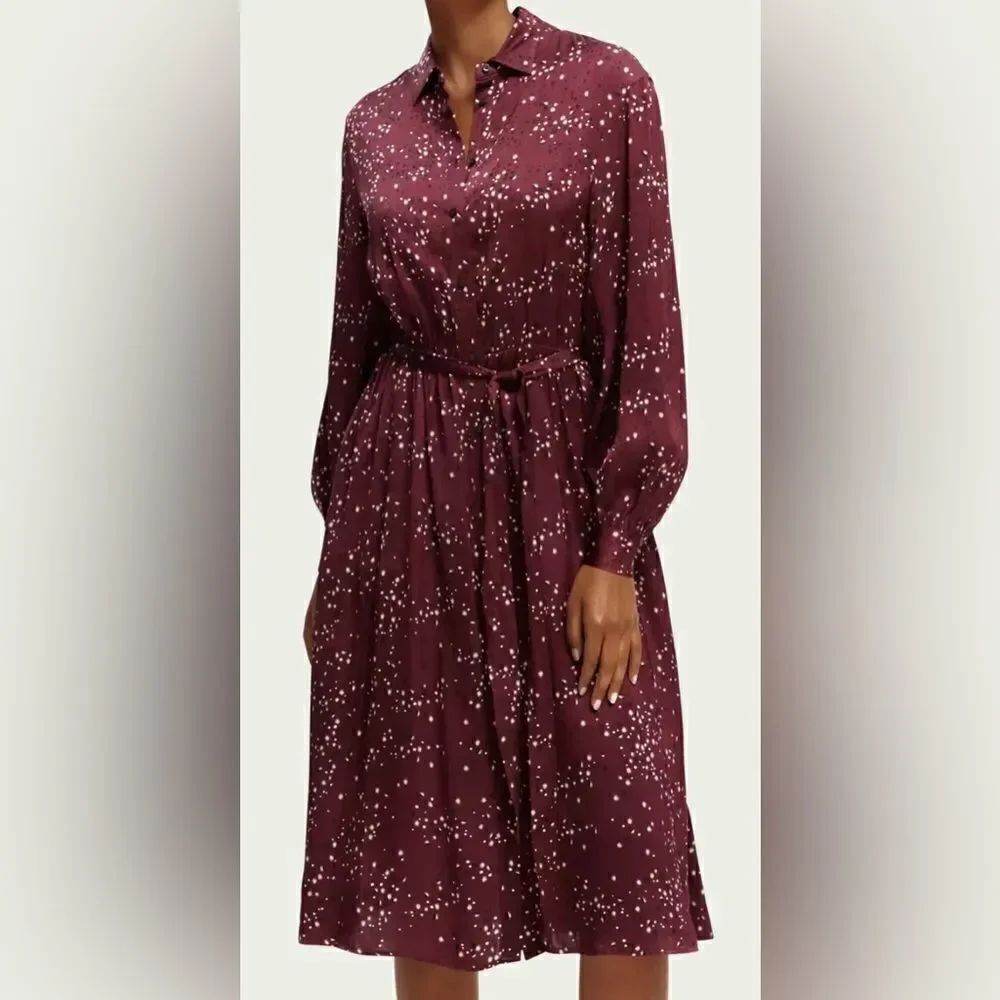 SCOTCH & SODA
Long-Sleeved Shirt Dress NWT Size XS